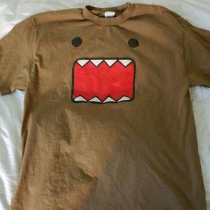 Domo NHK brown t-shirt short sleeves